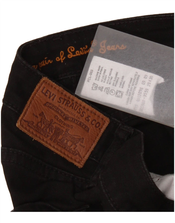 Levi's ženske uske traperice W29 L30 crne