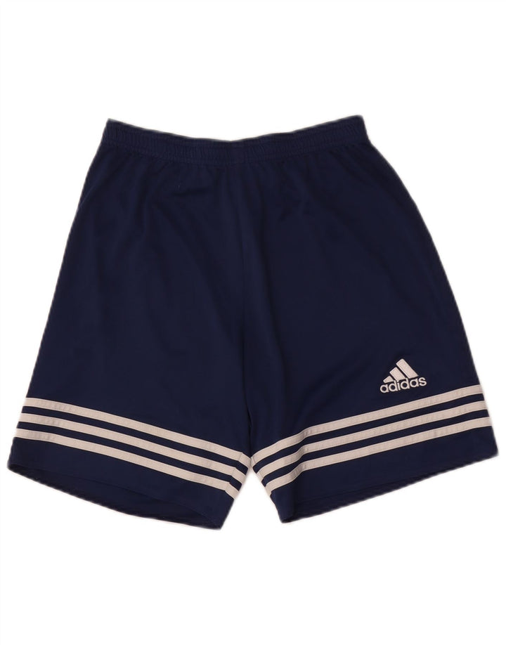 Adidas muške sportske kratke hlače male tamnoplave poliesterske boje