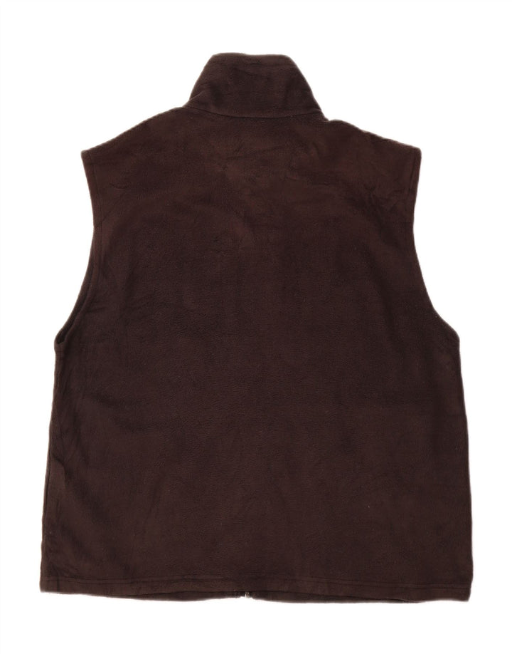 COLUMBIA muška jakna od flisa UK 40 veliki crni poliester