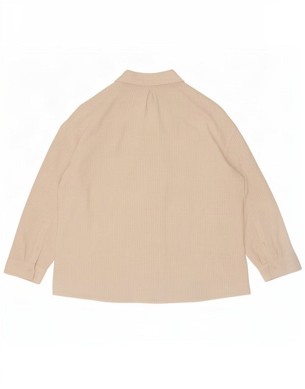 Marks & Spencer ženska prevelika košulja bluza UK 16 Large Off bijela viskoza