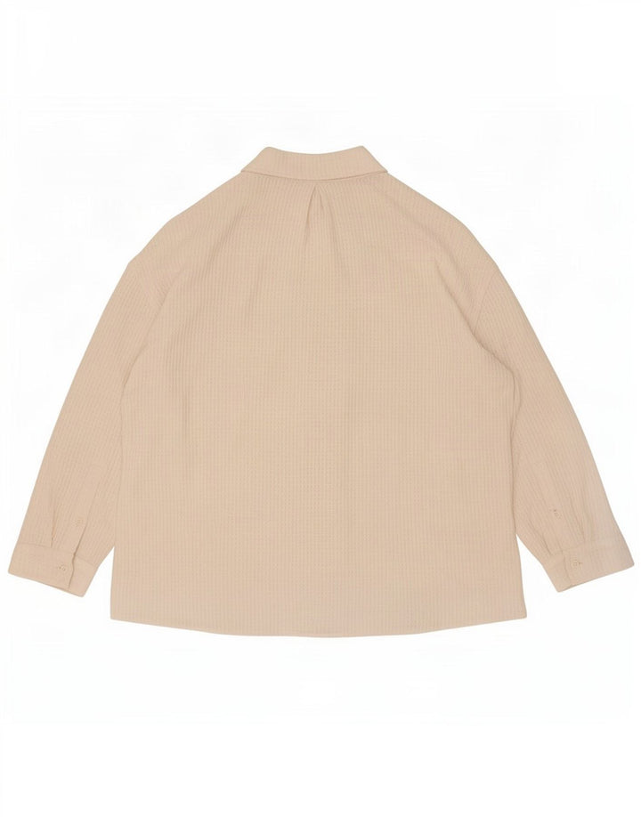 Marks & Spencer ženska prevelika košulja bluza UK 16 Large Off bijela viskoza