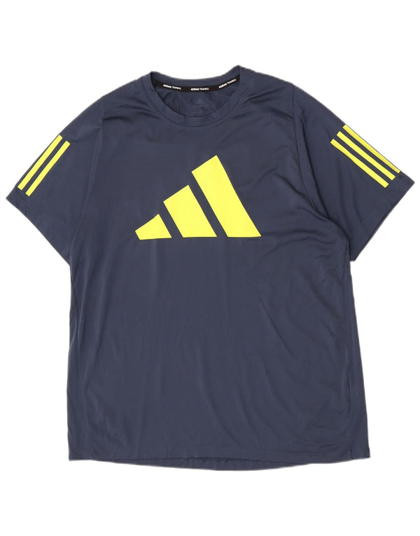 Adidas muška majica kratkih rukava Regular Graphic, velika tamnoplava boja