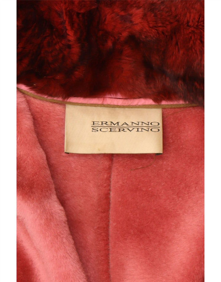 ERMANNO SCERVINO Ženska kožna jakna IT 42 Srednje smeđa koža