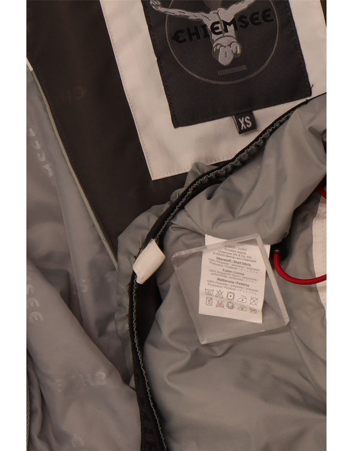 CHIEMSEE Ženska vjetrovka s kapuljačom UK 6 XS Bijela boja