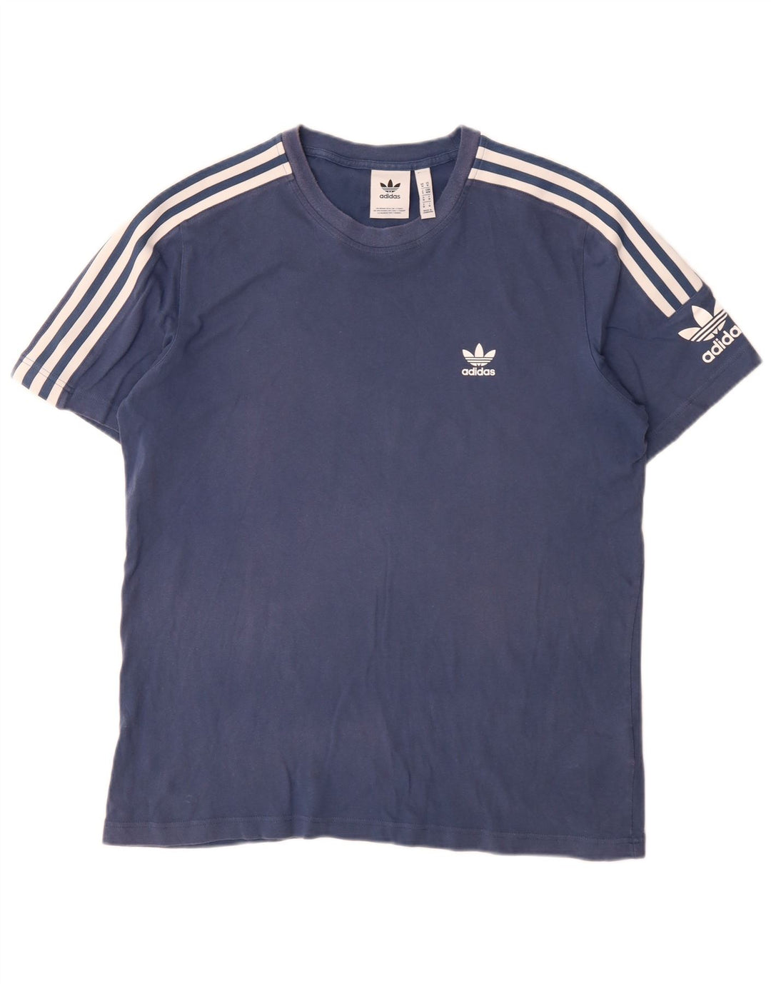 Adidas muška majica kratkih rukava Srednje plavi pamuk