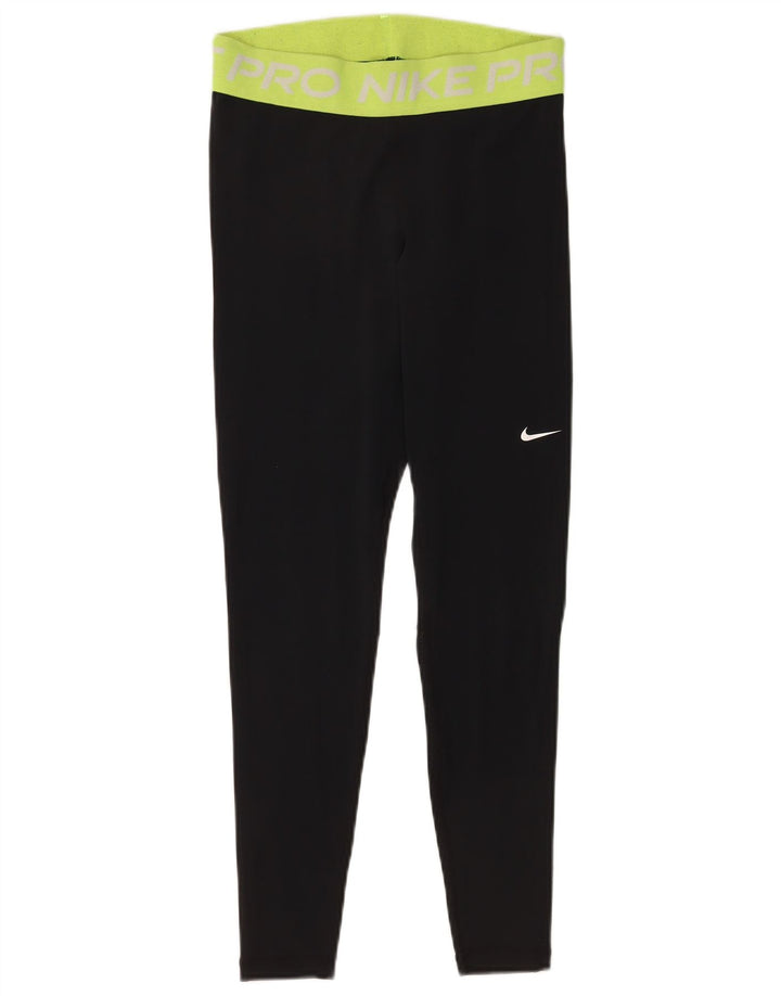 Nike ženske Dri Fit tajice UK 12 srednje crne