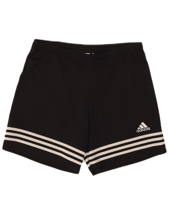 Adidas muške sportske kratke hlače Climalite srednje crne boje od poliestera