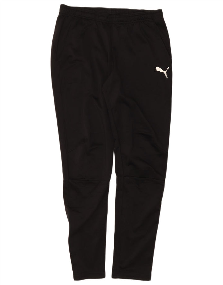 PUMA Mens Tracksuit Trousers Large  Black Polyester