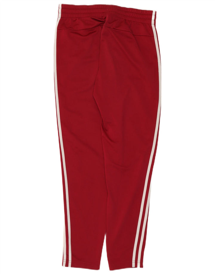 Adidas ženske hlače za trenirku UK 8/10, mali kestenjasti poliester