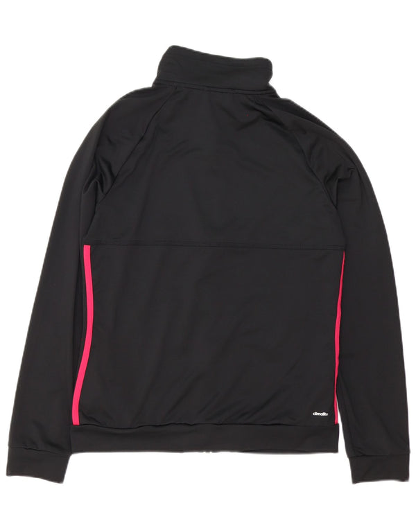 Adidas ženska gornja jakna Climalite velika trenirka UK 8/10 mala crna