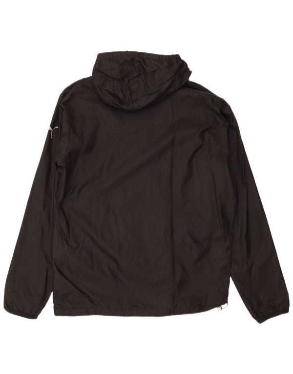 Puma muška kišna jakna s kapuljačom UK 40 Large Black Nylon