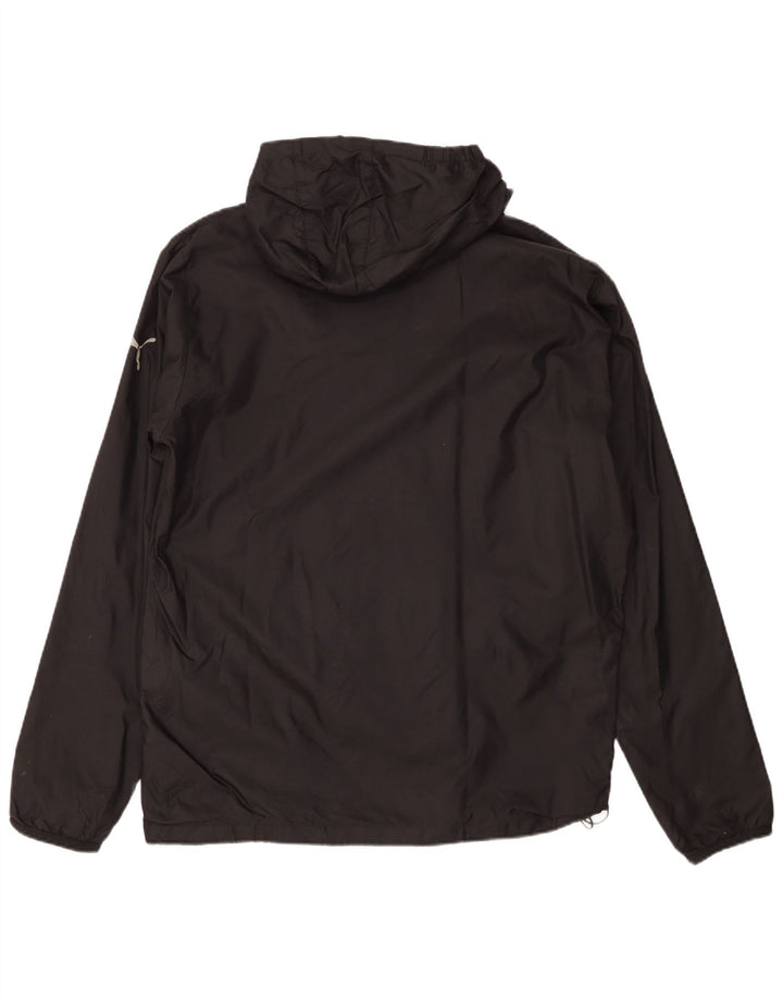 Puma muška kišna jakna s kapuljačom UK 40 Large Black Nylon