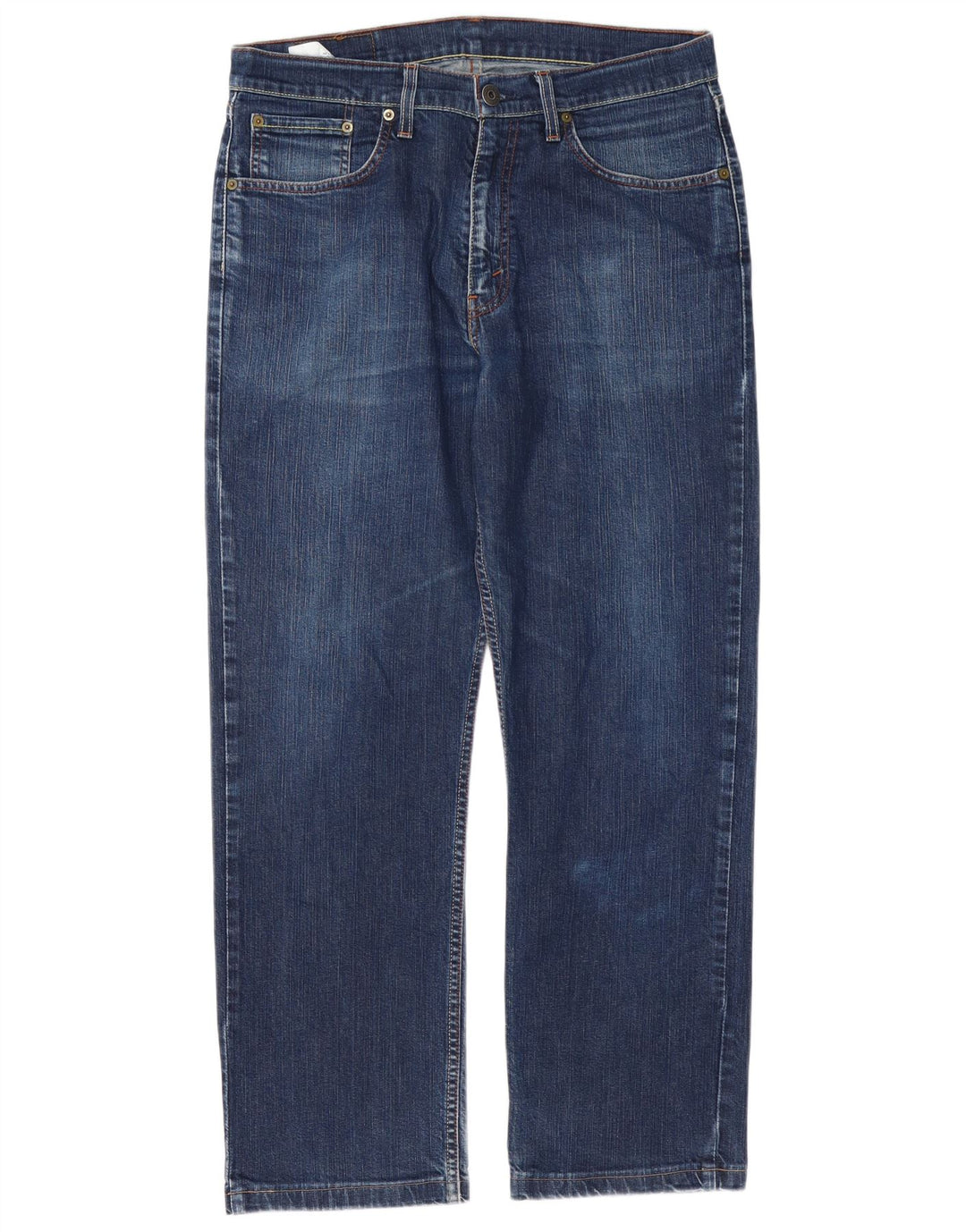 Levi's muške 751 ravne traperice W34 L29 plavi pamuk