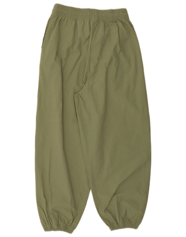 Nike Ženske grafičke trenirke Hlače Joggers UK 12 srednje kaki najlon