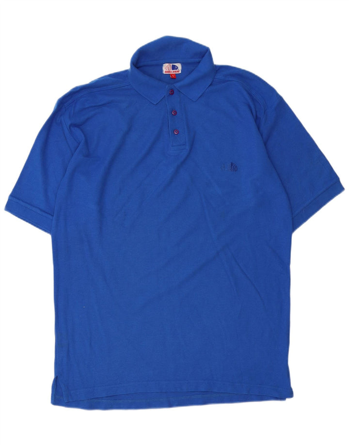 Americanino muška polo majica Large Blue Pamuk
