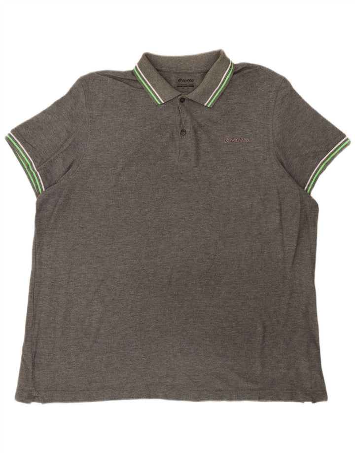 Lotto muška polo majica 2XL sivi pamuk