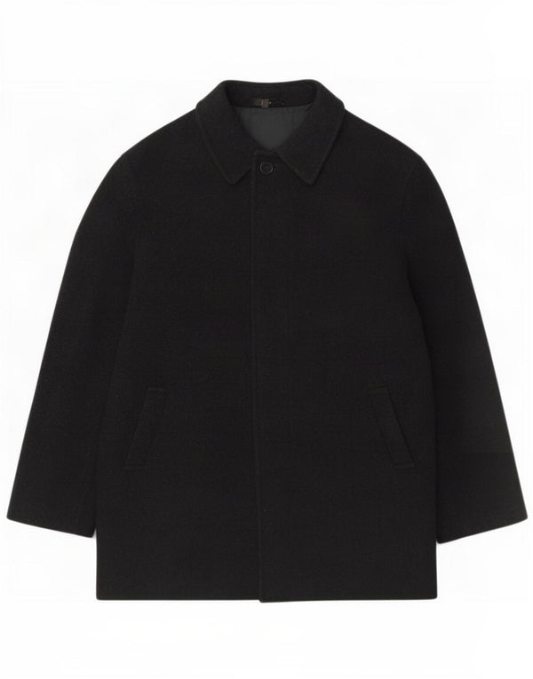 Zara muški kaput UK 42 XL crna vuna