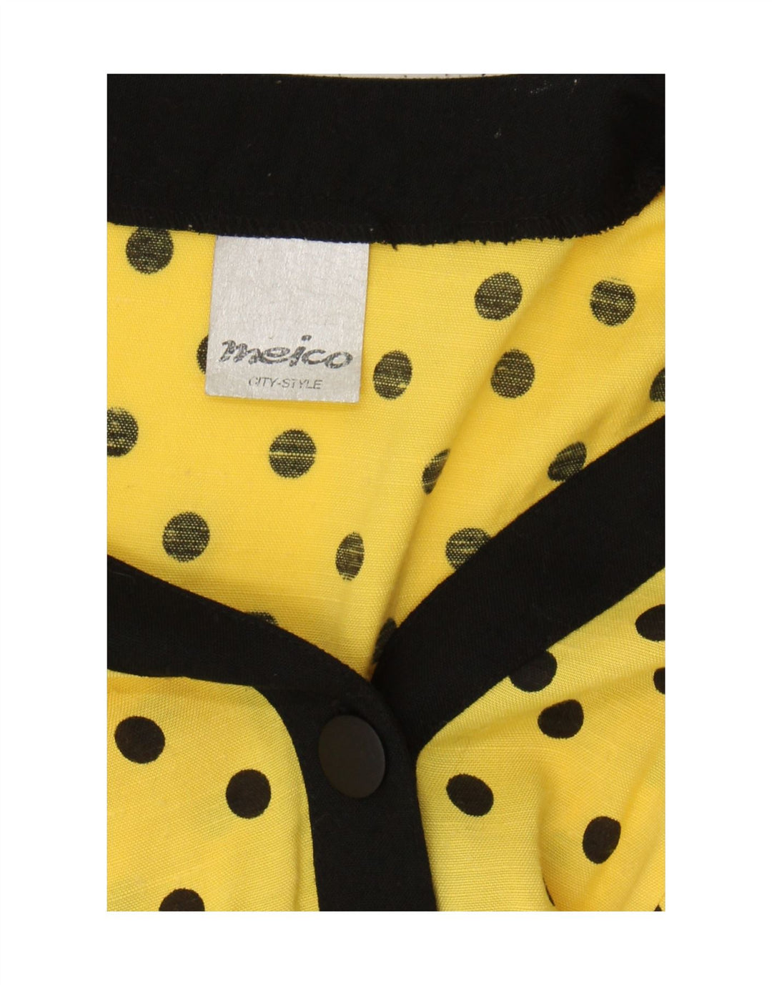 Meico Ženska jakna sako 3/4 rukava UK 12 srednje žuti poliester