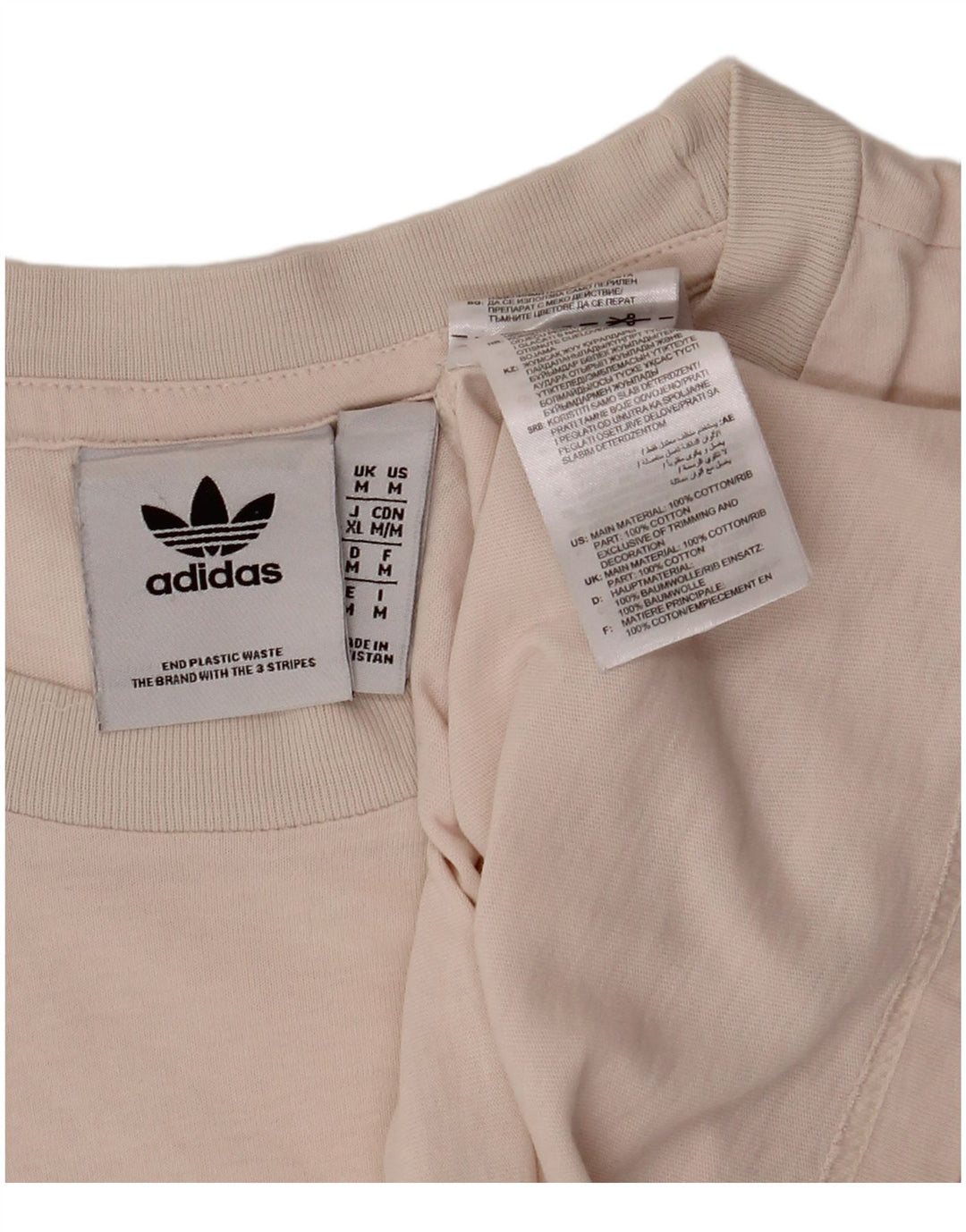 ADIDAS muška majica kratkih rukava Srednje ružičasti pamuk