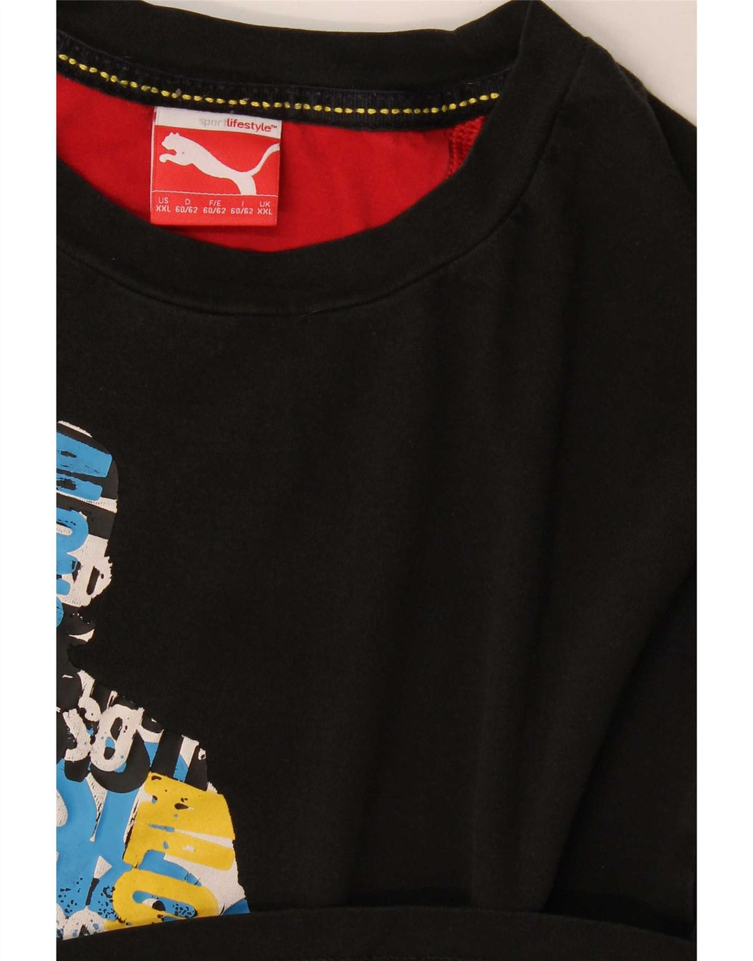 Puma muška majica s grafičkim motivima 2XL crna