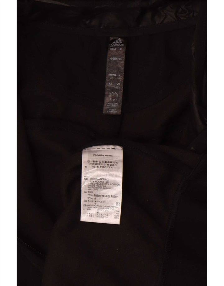 Adidas muška trenirka s grafičkim motivima, gornja jakna 2XL, crni poliester