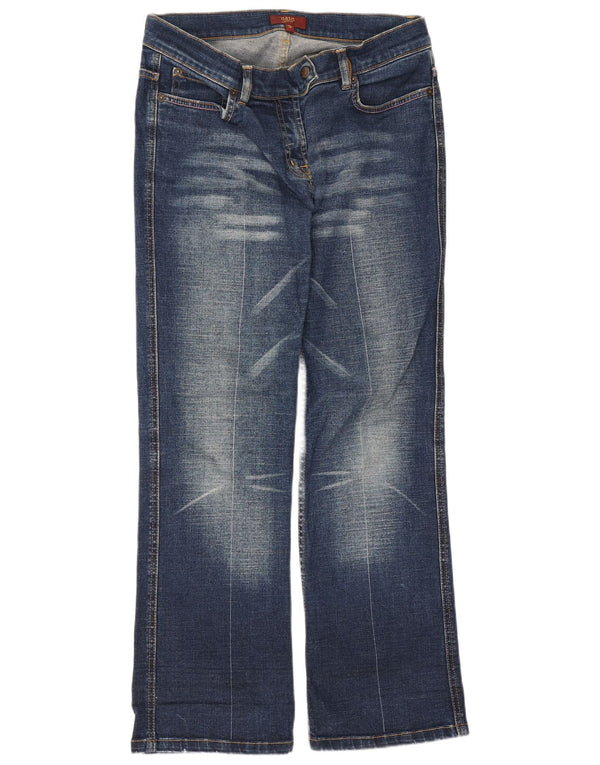 Ženske traperice Oasis Bootcut UK 12 srednje W30 L27 plavi pamuk