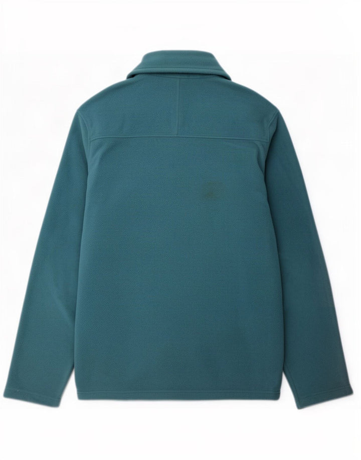 The North Face muški džemper od flisa s patentnim izrezom, veliki plavi poliester