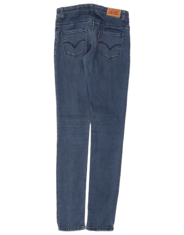 Levi's Girls 710 super uske traperice 13-14 godina W26 L30 plavi pamuk