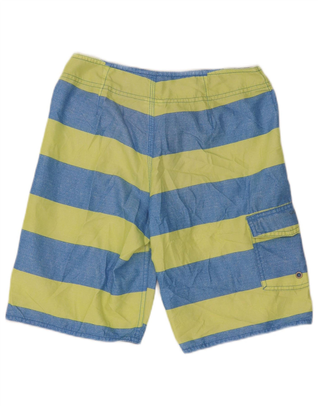 Quiksilver muške kratke hlače za kupanje XS plavi prugasti poliester