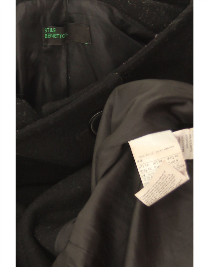 Benetton ženski kaput IT 44 srednje crne vune