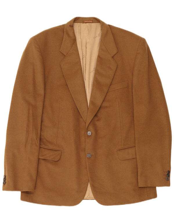 Pierre Cardin muška jakna sa 2 gumba IT 54 2XL kaki kašmir