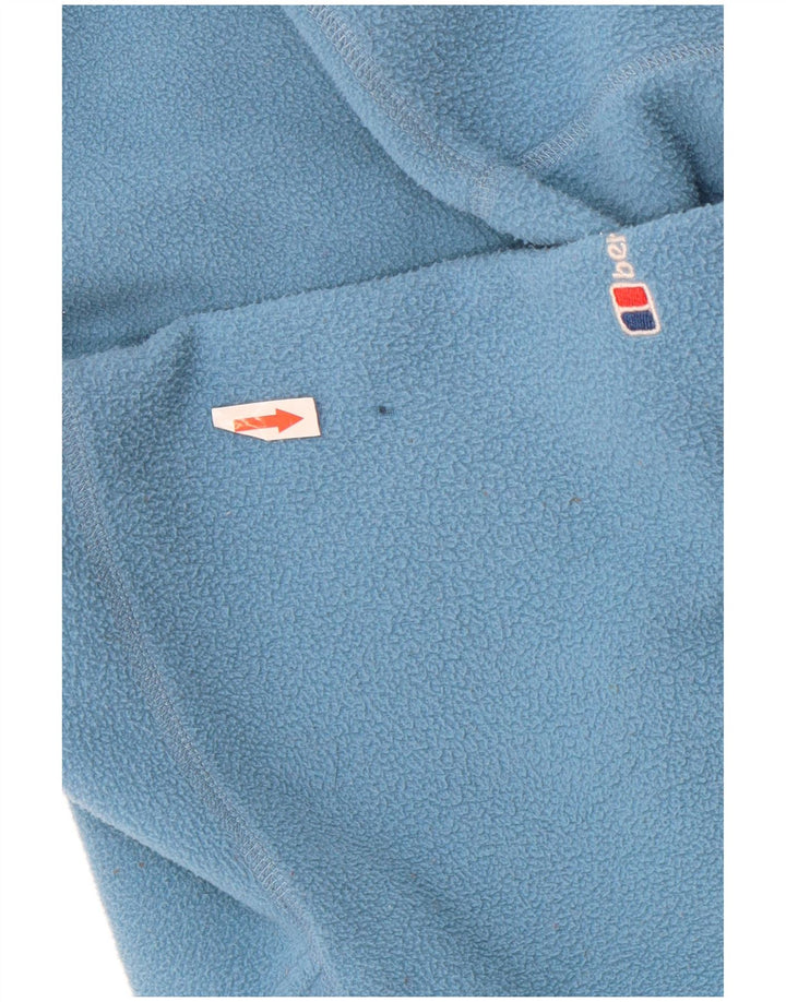 Berghaus velika ženska jakna od flisa UK 8 Mali plavi poliester