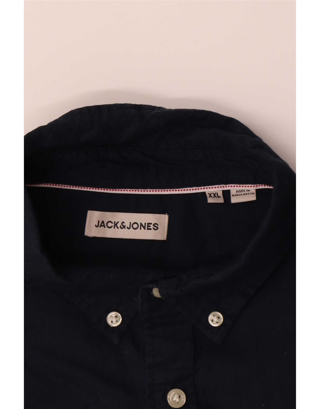Jack & Jones muška košulja 2XL tamnoplavi pamuk