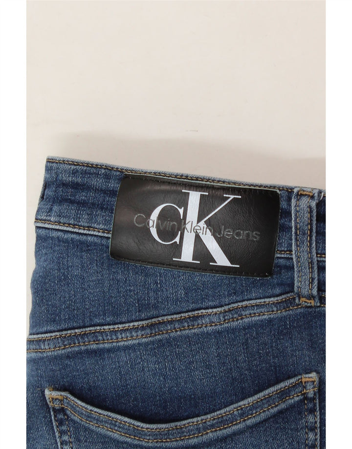 CALVIN KLEIN Mens Skinny Jeans W32 L30 Blue Cotton Vintage Calvin Klein and Second-Hand Calvin Klein from Messina Hembry 