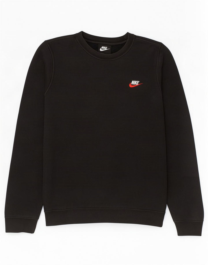 Nike muški džemperi XS crni pamuk