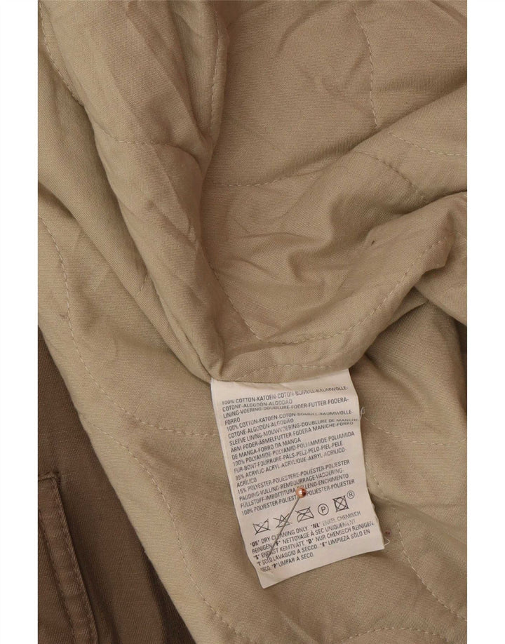 Levi's muška parka jakna s kapuljačom UK 40 Large Beige Cotton