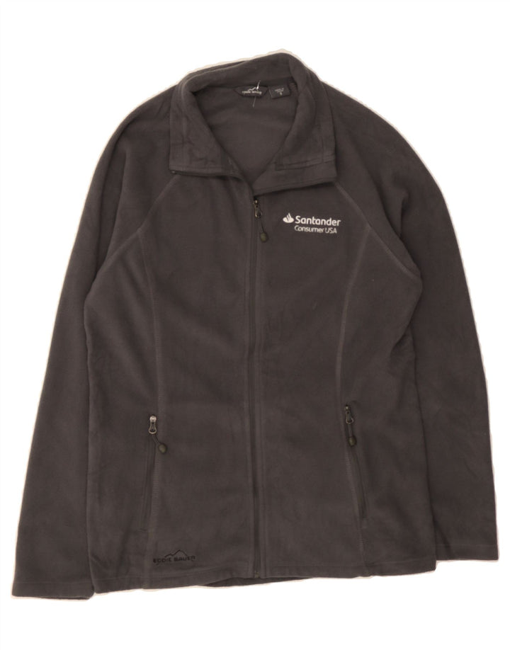 EDDIE BAUER Mens Fleece Jacket UK 36 Small Grey Polyester Vintage Eddie Bauer and Second-Hand Eddie Bauer from Messina Hembry 