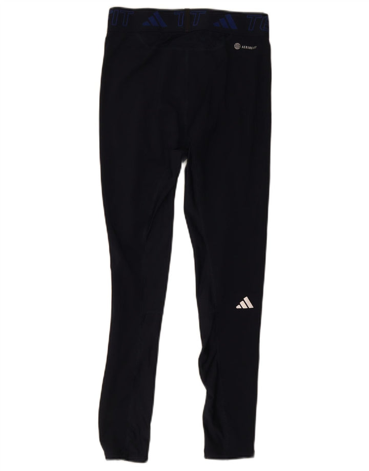 Adidas ženske aeroready tajice UK 12 Medium tamnoplavi poliester