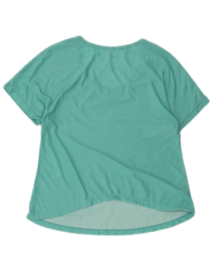 Nike Ženska Dri Fit majica kratkih rukava UK 14 srednje plava