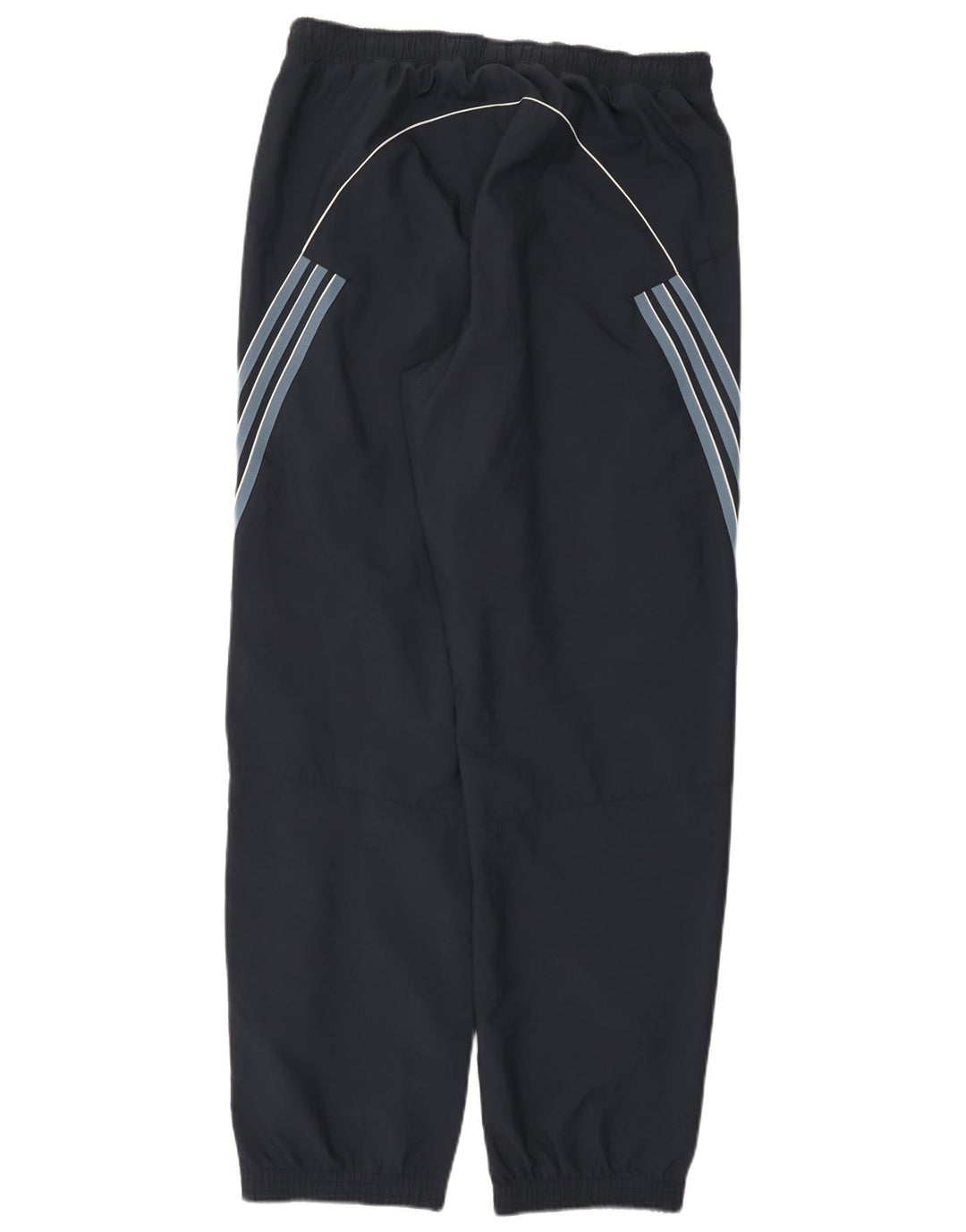 Adidas muške trenirke Hlače Joggers Veliki tamnoplavi prugasti poliester