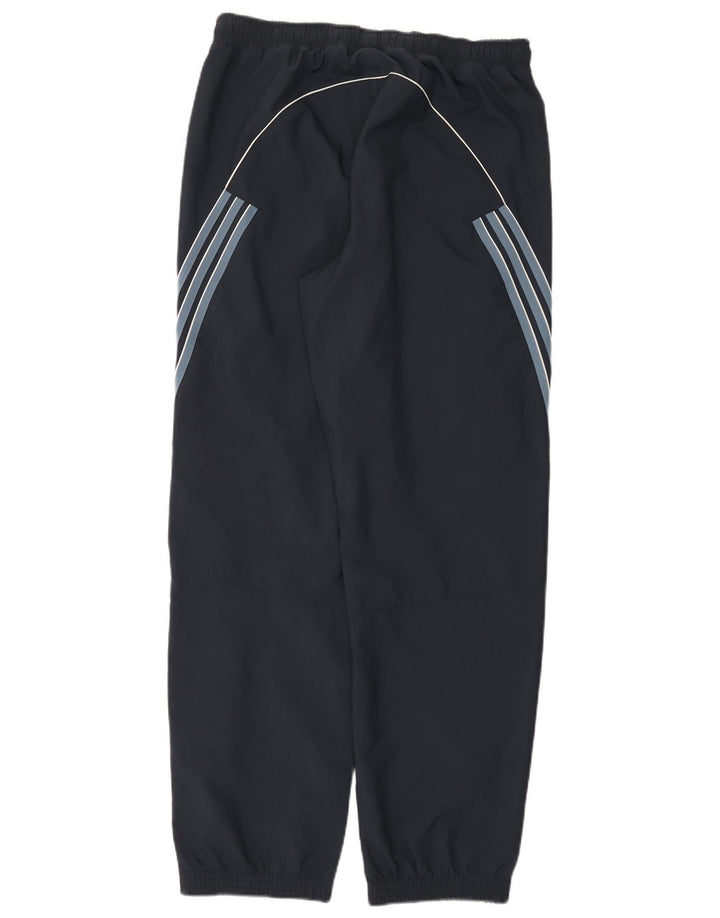 Adidas muške trenirke Hlače Joggers Veliki tamnoplavi prugasti poliester
