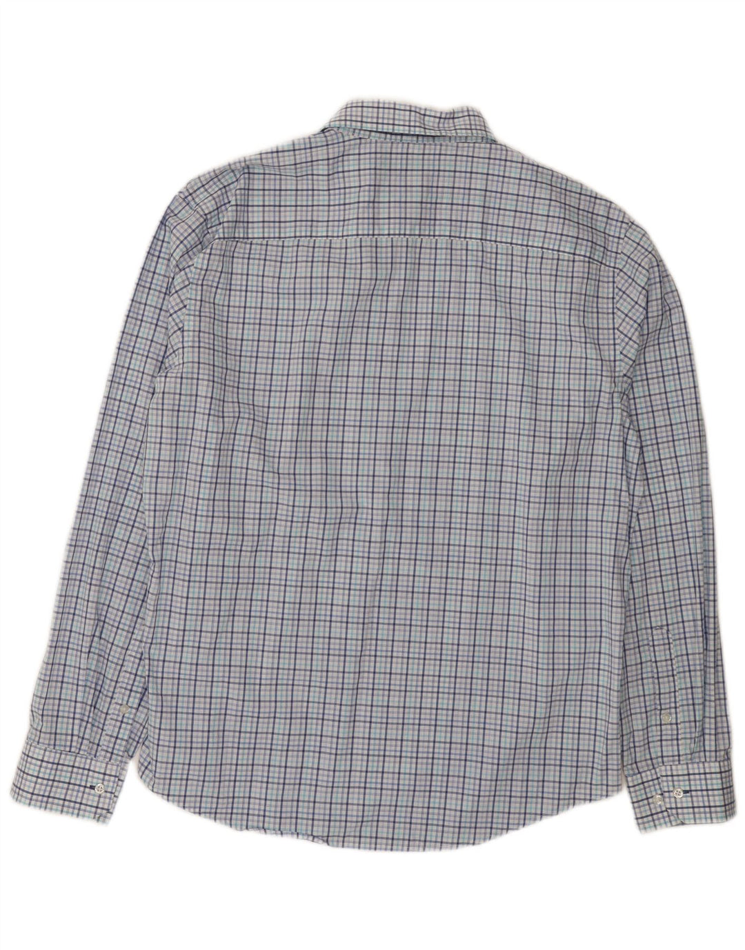 Izod muška košulja veličine 16 1/2 veliki plavi karirani pamuk