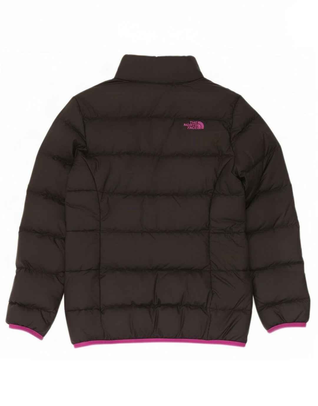 Podstavljena jakna The North Face Girls 9-10 godina srednje crne boje od poliestera