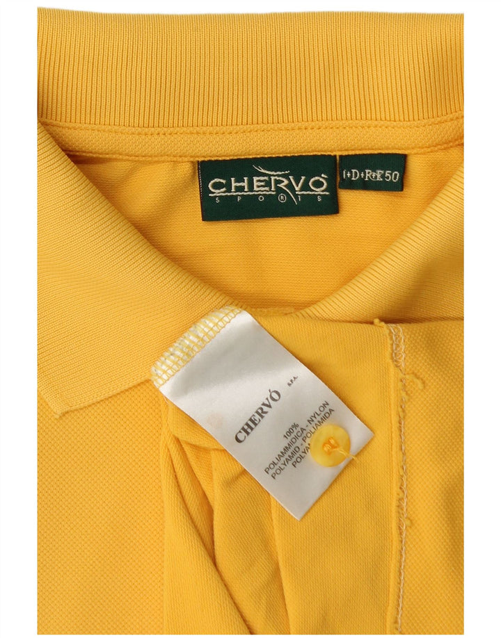 Chervo muška polo majica IT 50 srednje žuti poliamid