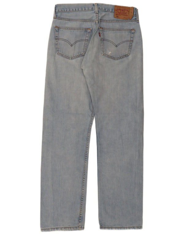 Levi's muške 501 ravne traperice W33 L32 plavi pamuk