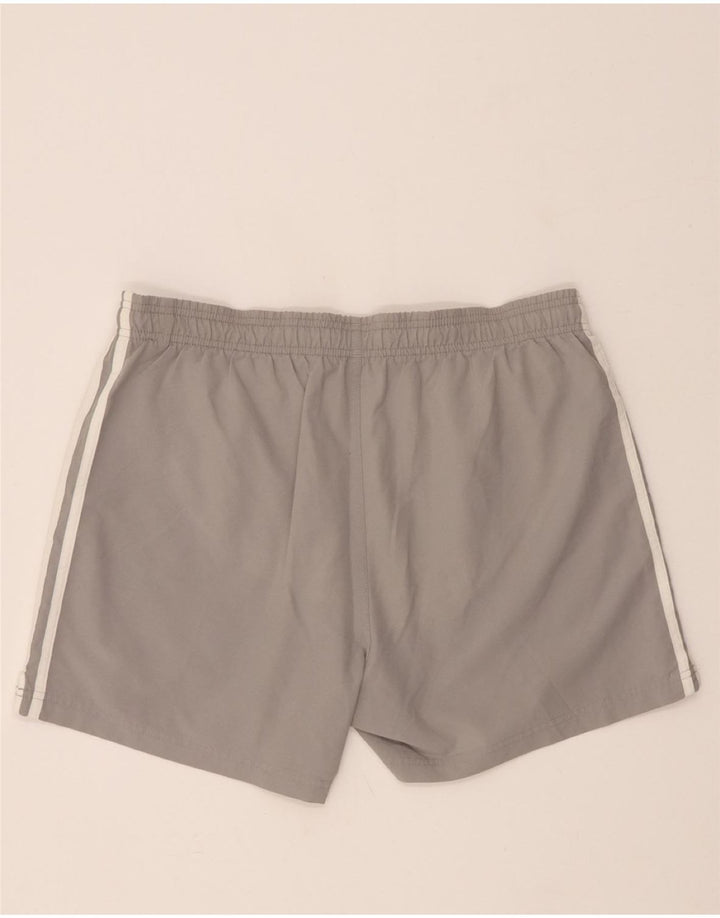 ADIDAS Mens Sport Shorts Medium  Grey Polyester Vintage Adidas and Second-Hand Adidas from Messina Hembry 