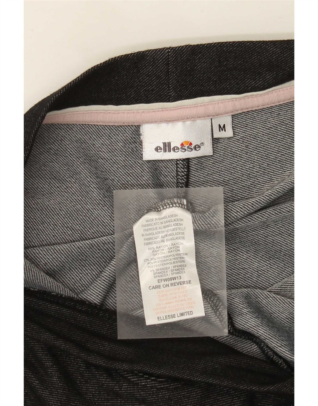 Ellesse ženske tajice UK 12 srednje crne svile