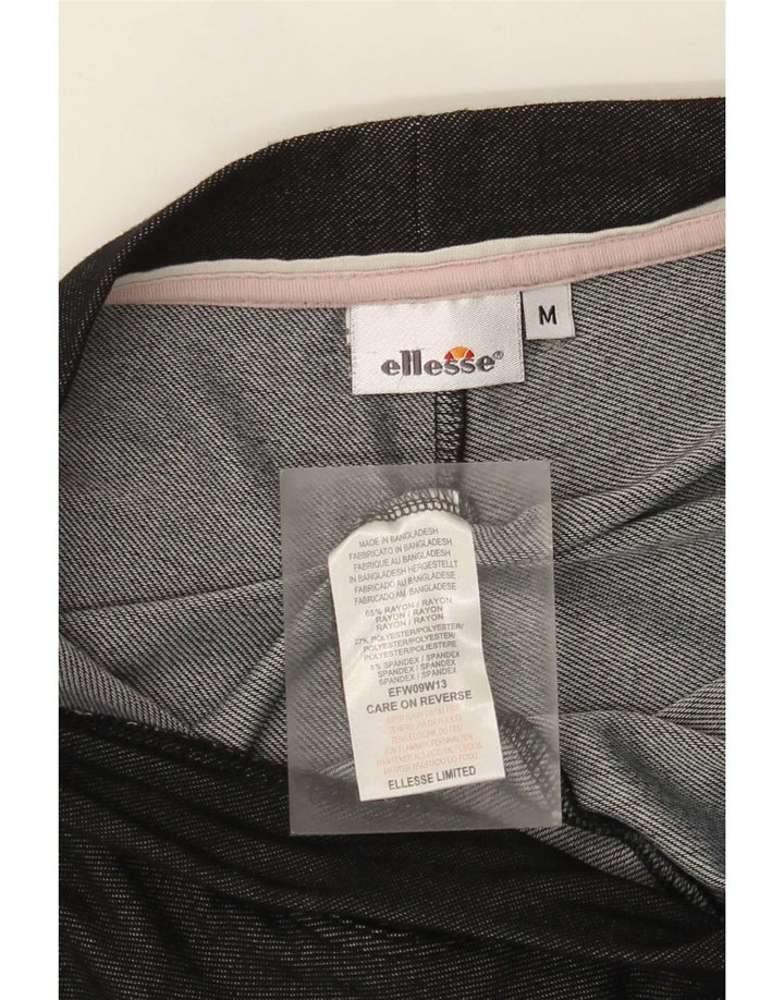 Ellesse ženske tajice UK 12 srednje crne svile