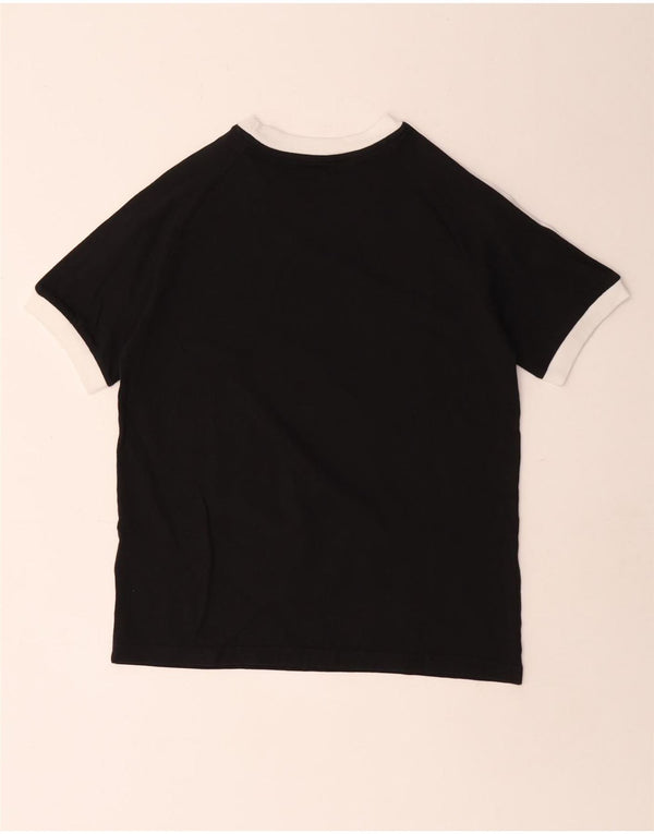 ADIDAS majica kratkih rukava za dječake 11-12 godina, crni pamuk