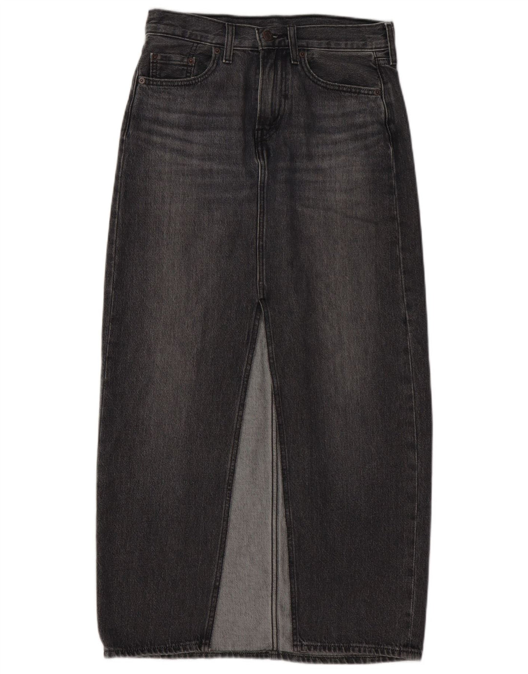 LEVI'S ženska traper suknja W25 XS sivi pamuk